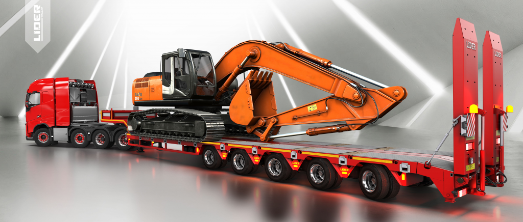  5 AXLE LOWBED SEMI TRAILER