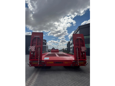 5 meters Width Lowbed Semi-Trailer