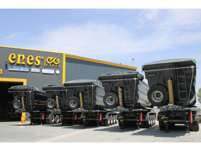 4 AXLES DUMPER TRAILERS