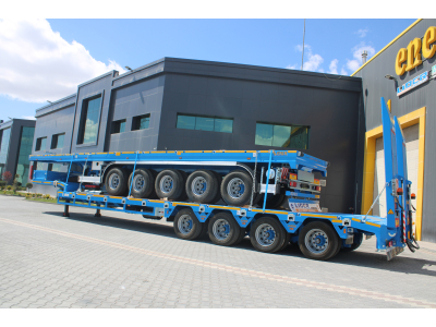 4 AXLES LOWBED TRAILER AND 5 AXLES FLATBED TRAILER