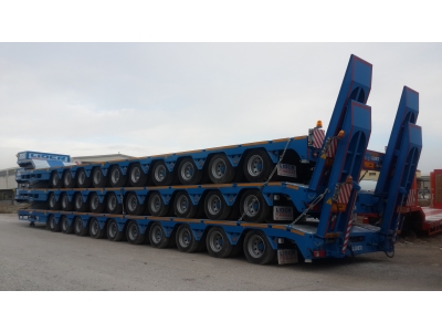 Lowbed, 10 axles